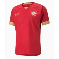 Serbien Fußballbekleidung Heimtrikot WM 2022 Kurzarm
